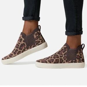 Rothy's The Chelsea Wildcat High-Top Slip-On Sneakers